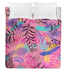 Illustration Reason Leaves Design Duvet Cover Double Side (queen Size) by Nexatart