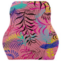 Illustration Reason Leaves Design Car Seat Velour Cushion  by Nexatart