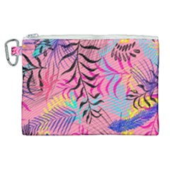 Illustration Reason Leaves Design Canvas Cosmetic Bag (xl) by Nexatart