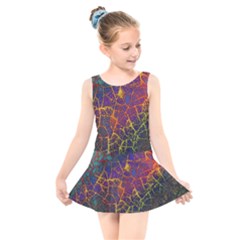 Background Desktop Pattern Abstract Kids  Skater Dress Swimsuit