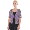 Love On The Sea Of Love In Peace Cropped Button Cardigan View1