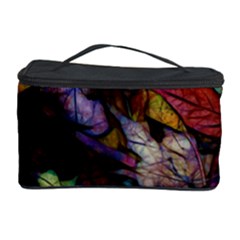 Fall Leaves Abstract Cosmetic Storage by bloomingvinedesign