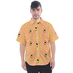 Bee A Bug Nature Men s Short Sleeve Shirt