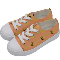 Bee A Bug Nature Kids  Low Top Canvas Sneakers by Nexatart