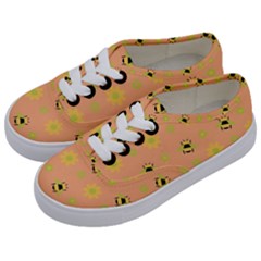 Bee A Bug Nature Kids  Classic Low Top Sneakers by Nexatart