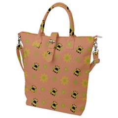 Bee A Bug Nature Buckle Top Tote Bag by Nexatart