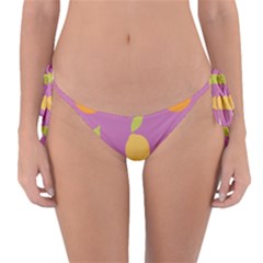 Seamlessly Pattern Fruits Fruit Reversible Bikini Bottom by Nexatart