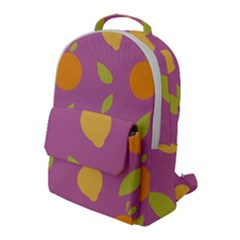 Seamlessly Pattern Fruits Fruit Flap Pocket Backpack (large)