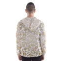 Gold Vintage Rococo Model Patern Hooded Windbreaker (Men) View2