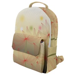 Flower Summer S Nature Plant Flap Pocket Backpack (small)