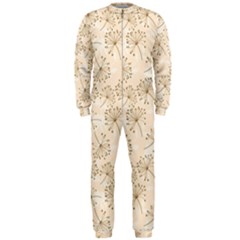 Dandelion Rose Rosa Flower Onepiece Jumpsuit (men)  by Nexatart