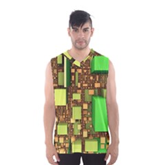 Blocks Cubes Construction Design Men s Basketball Tank Top by Nexatart