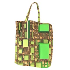 Blocks Cubes Construction Design Giant Grocery Tote by Nexatart