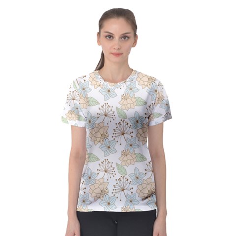 Dandelion Colors Nature Flower Women s Sport Mesh Tee by Nexatart