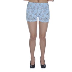 Tooth Of Lion Dandelion Skinny Shorts by Nexatart