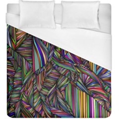 Background Wallpaper Abstract Lines Duvet Cover (king Size)