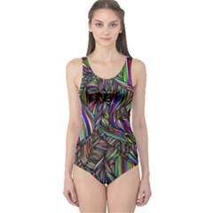 Background Wallpaper Abstract Lines One Piece Swimsuit by Nexatart