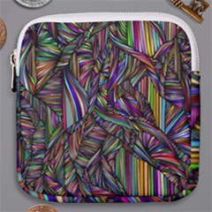 Background Wallpaper Abstract Lines Mini Square Pouch