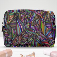 Background Wallpaper Abstract Lines Make Up Pouch (medium)