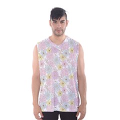 Dandelion Colors Flower Nature Men s Basketball Tank Top by Nexatart