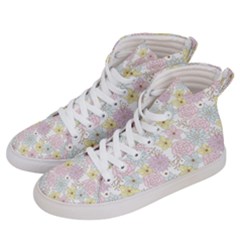 Dandelion Colors Flower Nature Men s Hi-top Skate Sneakers by Nexatart