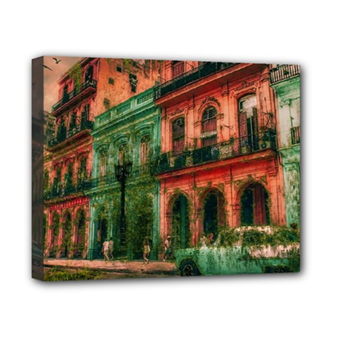 Havana Cuba Architecture Capital Canvas 10  X 8  (stretched) by Nexatart