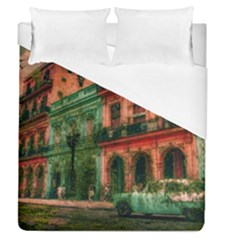 Havana Cuba Architecture Capital Duvet Cover (queen Size) by Nexatart