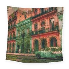 Havana Cuba Architecture Capital Square Tapestry (large) by Nexatart