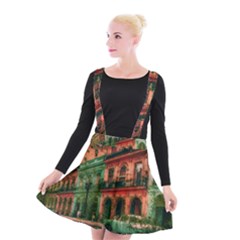 Havana Cuba Architecture Capital Suspender Skater Skirt by Nexatart