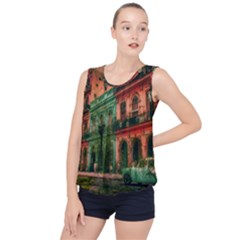 Havana Cuba Architecture Capital Bubble Hem Chiffon Tank Top by Nexatart