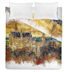 Architecture Castle Fairy Castle Duvet Cover Double Side (queen Size)