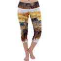 Architecture Castle Fairy Castle Capri Yoga Leggings View1