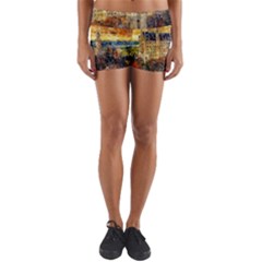 Architecture Castle Fairy Castle Yoga Shorts