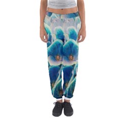 Hydrangeas Blossom Bloom Blue Women s Jogger Sweatpants by Nexatart