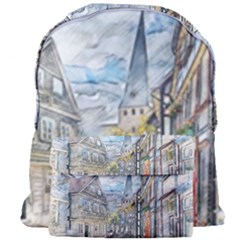 Altstadt Hattingen Ruhr Trail Giant Full Print Backpack by Nexatart