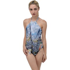 Altstadt Hattingen Ruhr Trail Go With The Flow One Piece Swimsuit by Nexatart