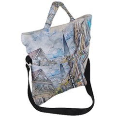 Altstadt Hattingen Ruhr Trail Fold Over Handle Tote Bag