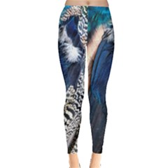 Peacock Feathers Leggings 