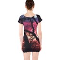 Fall Sunset Through The Trees Short Sleeve Bodycon Dress View2