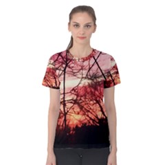 October Sunset Women s Cotton Tee