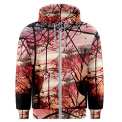 October Sunset Men s Zipper Hoodie by bloomingvinedesign