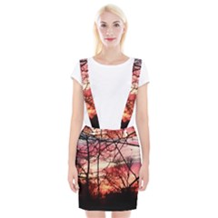 October Sunset Braces Suspender Skirt by bloomingvinedesign