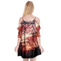 October Sunset Cutout Spaghetti Strap Chiffon Dress View2