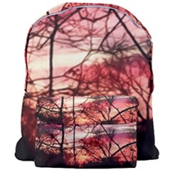 October Sunset Giant Full Print Backpack by bloomingvinedesign