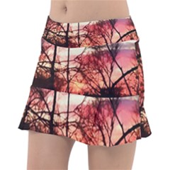 October Sunset Tennis Skirt