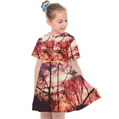 October Sunset Kids  Sailor Dress by bloomingvinedesign