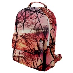 October Sunset Flap Pocket Backpack (small)