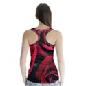 Red Roses Racer Back Sports Top View2