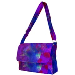 Galaxy Now Full Print Messenger Bag