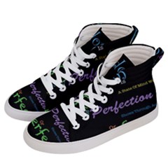 Random Men s Hi-top Skate Sneakers by raeraeshescrafty